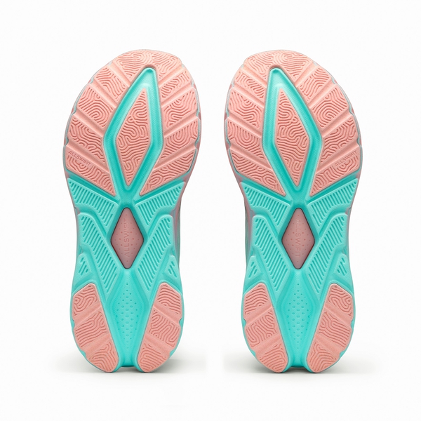 [ALLSWIFIT 1.0] Women's Mesh Athleisure Sneakers - MINT GREEN-PINK - 3